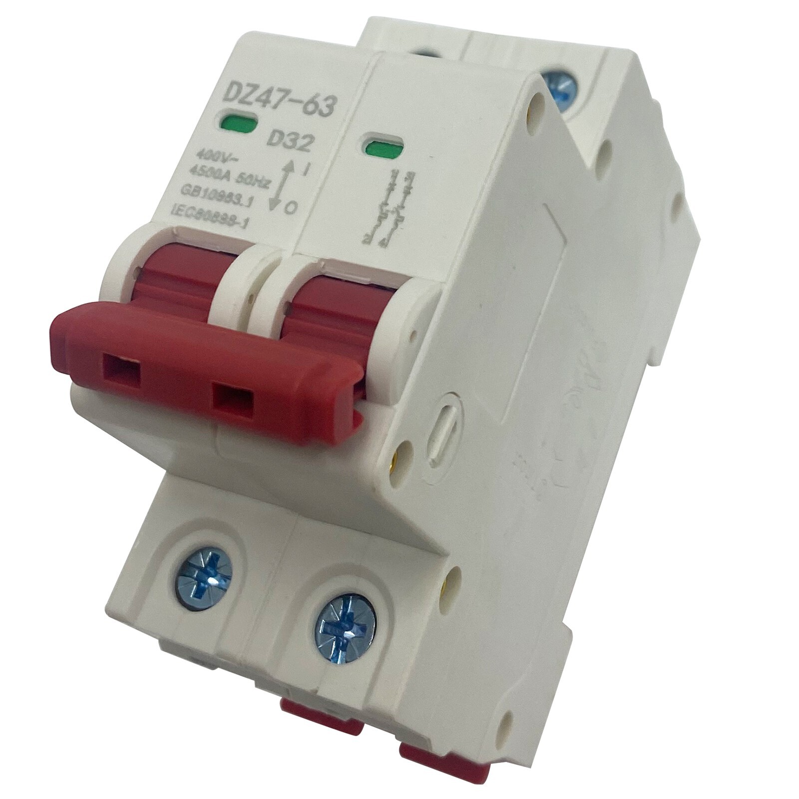 1 PC Power Air Switch Mini Circuit Breaker DZ47-63 D32 10-32A