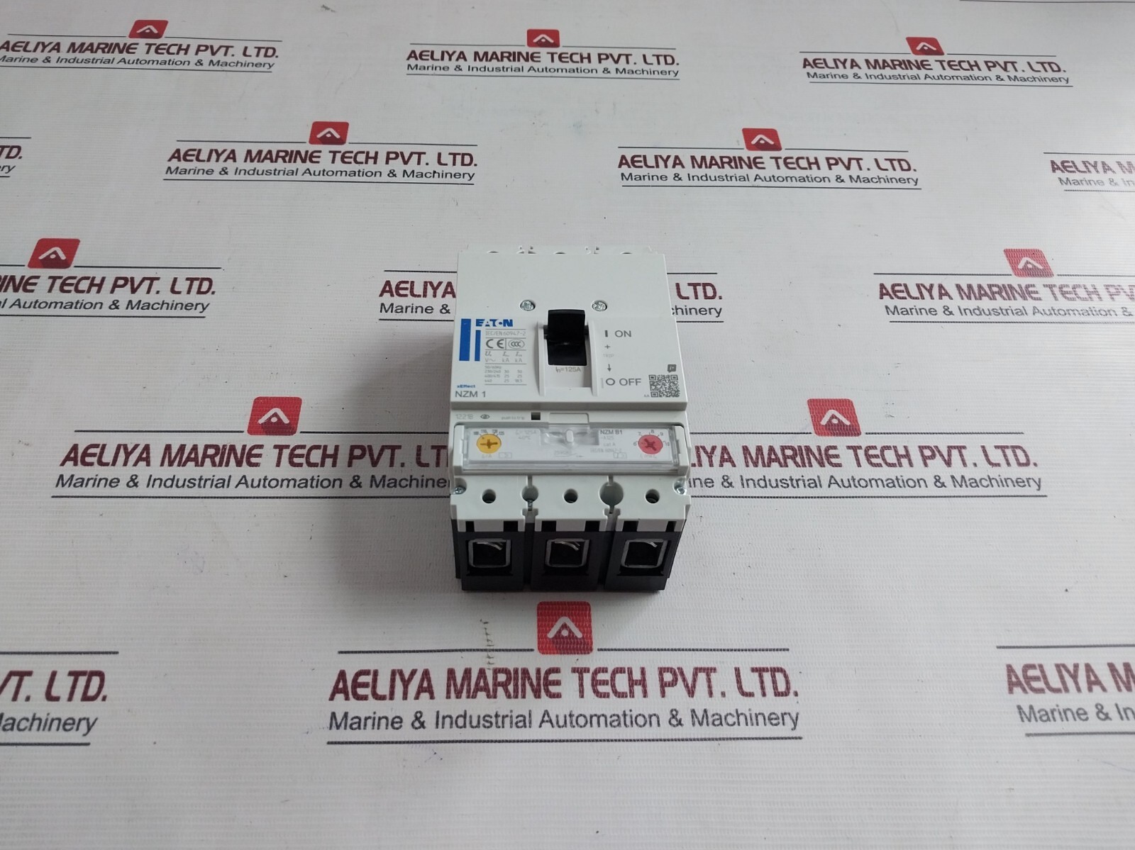 EATON NZMB1-A125 Molded Case Circuit Breaker 100-125 IR/A 125A 40C