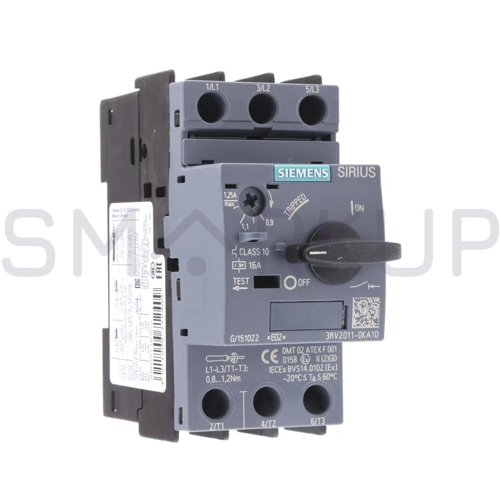 New In Box SIEMENS 3RV2011-0KA10 Circuit Breaker