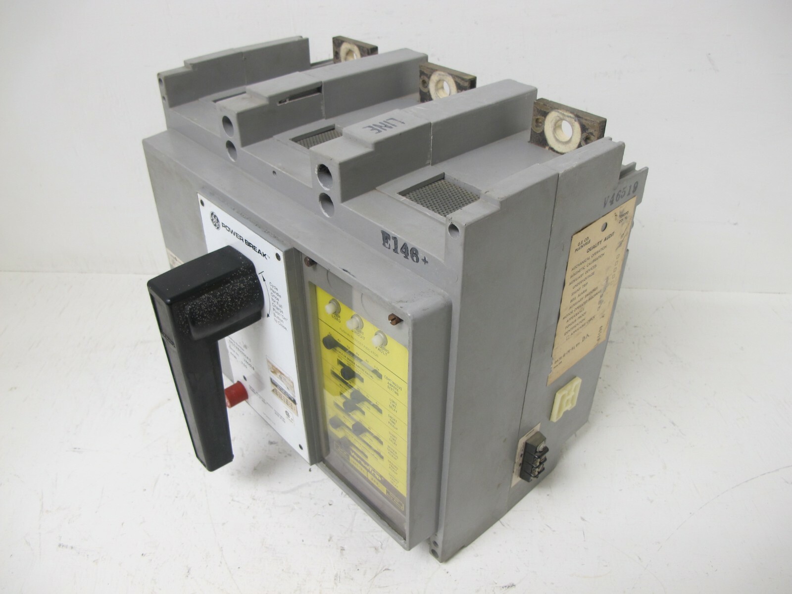General Electric TPSS2602SGA3 200 A Power Break Breaker VersaTrip LSIG TPSS2602