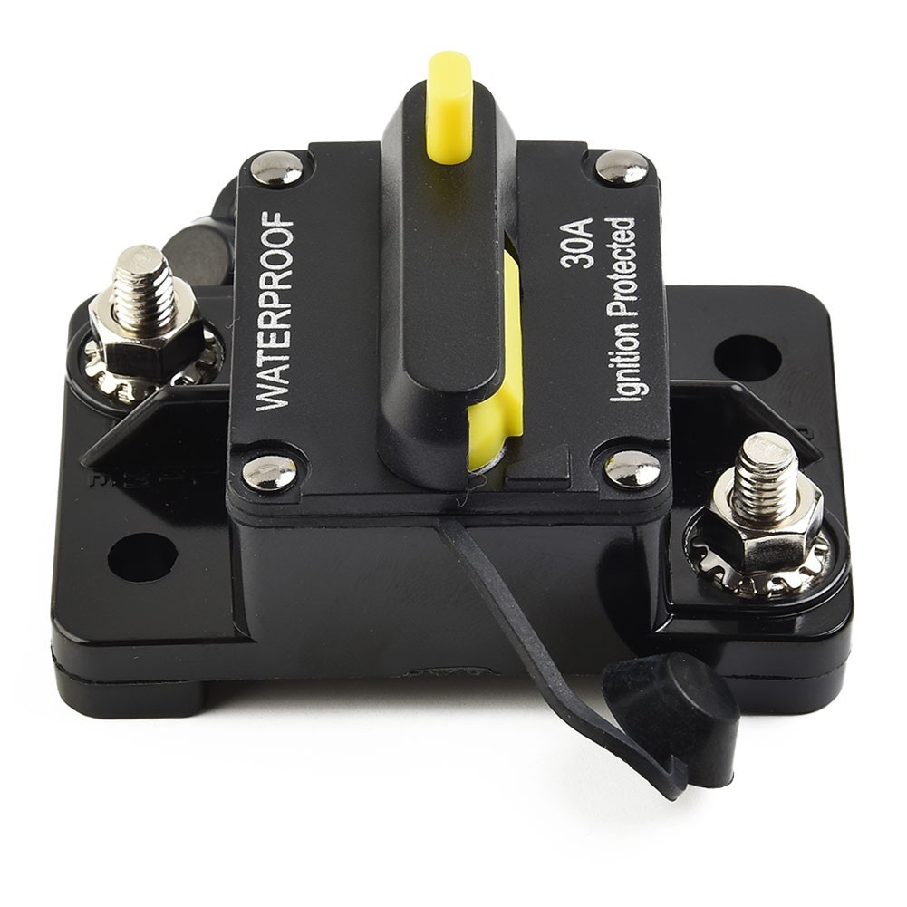 Car Circuit Breaker Fuse-Reset 12V-48V DC Car Boat Auto Waterproof 30-300 Amp
