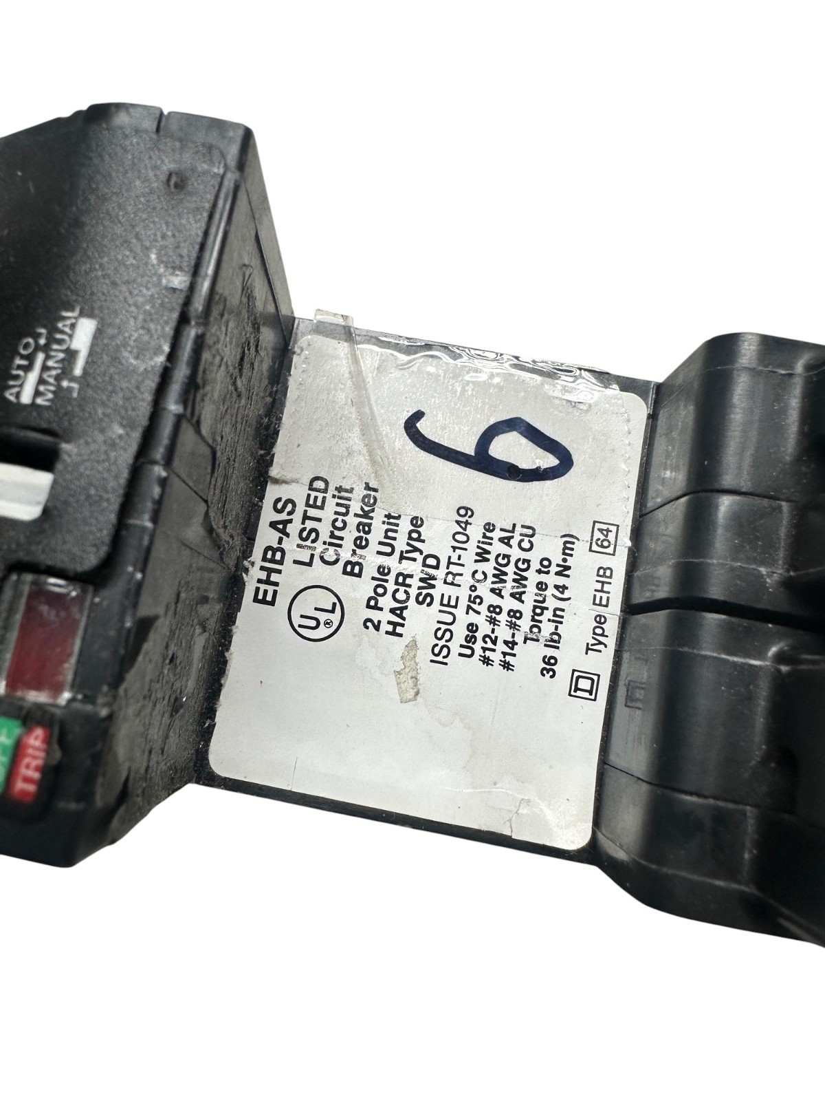 Square D EHB24020AS 20A 2Pole 480V Series 2 Circuit Breaker 🔥 Fast Shipping 🔥