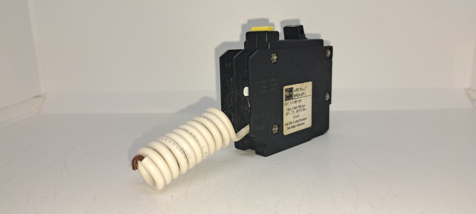 EATON CUTLER-HAMMER BR115AF 15 AMP 1 POLE 120 VOLT ARC FAULT CIRCUIT BREAKER