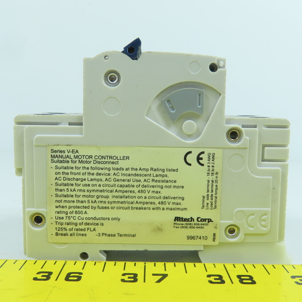 Altech ABL Sursum 2G15UM 15A Rail Mount Circuit Breaker 480Y/277VAC