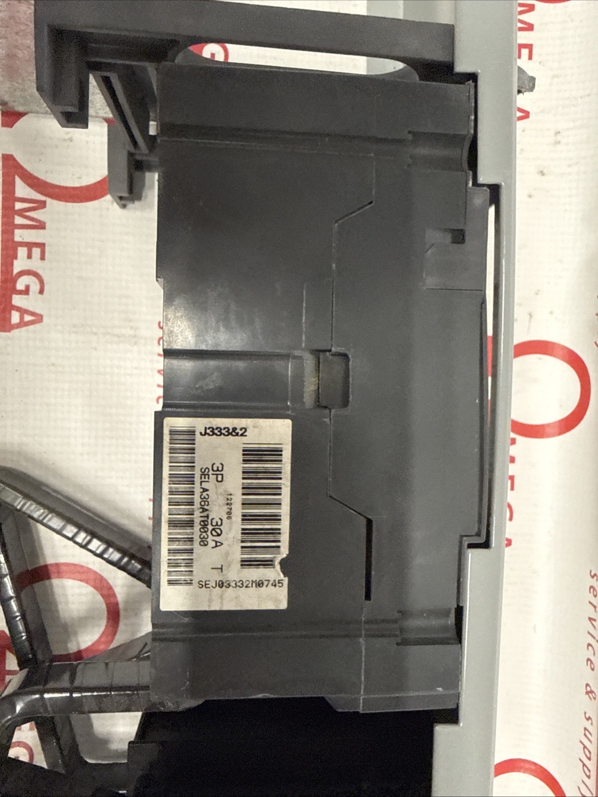 GE SELA36AI0150-100a Trip/SELA36AT0030-24a Circuit Breaker W/ Mount