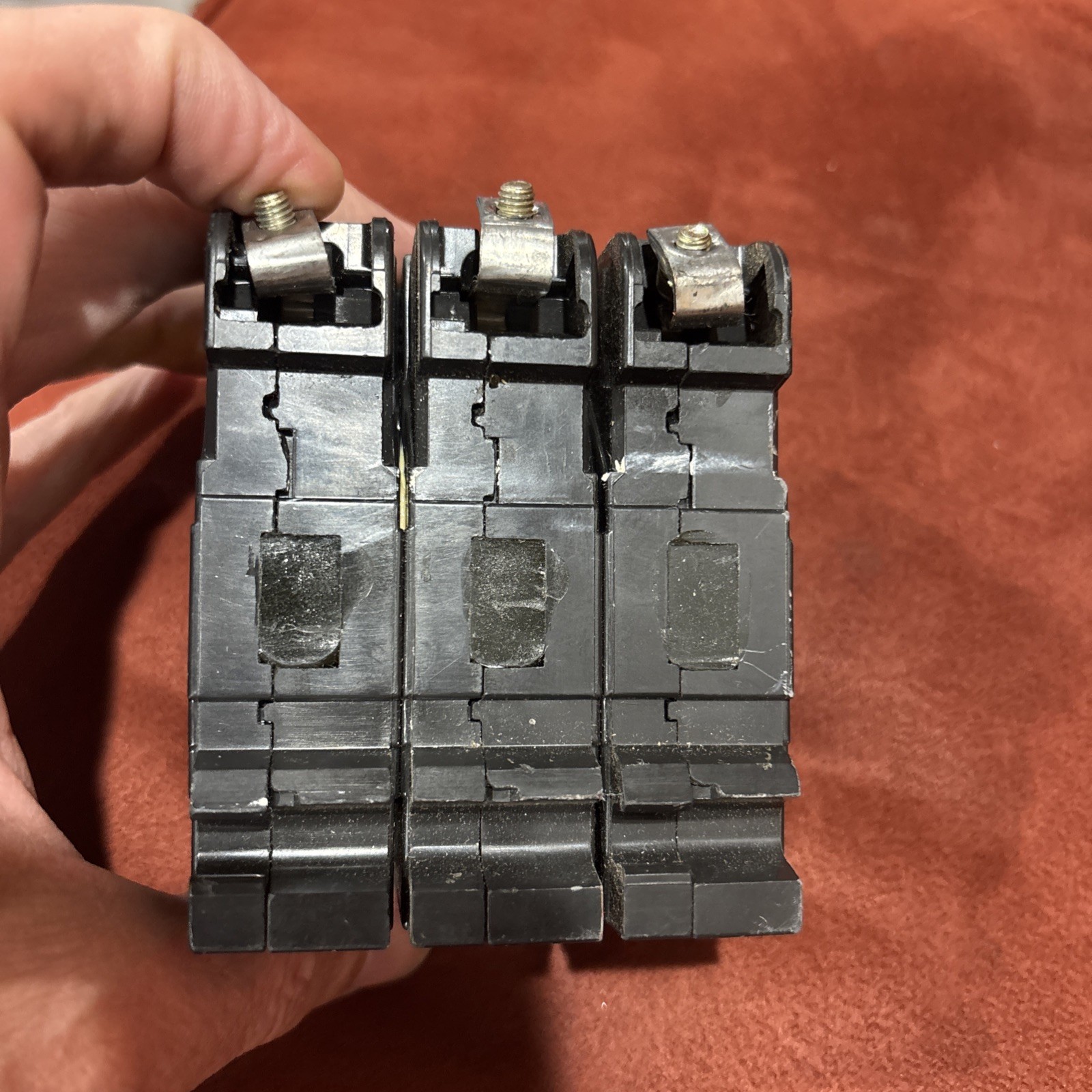 Square D EHB34020 20 amp 480/277 Volt 3 Pole Bolt On Type EHB Circuit Breaker