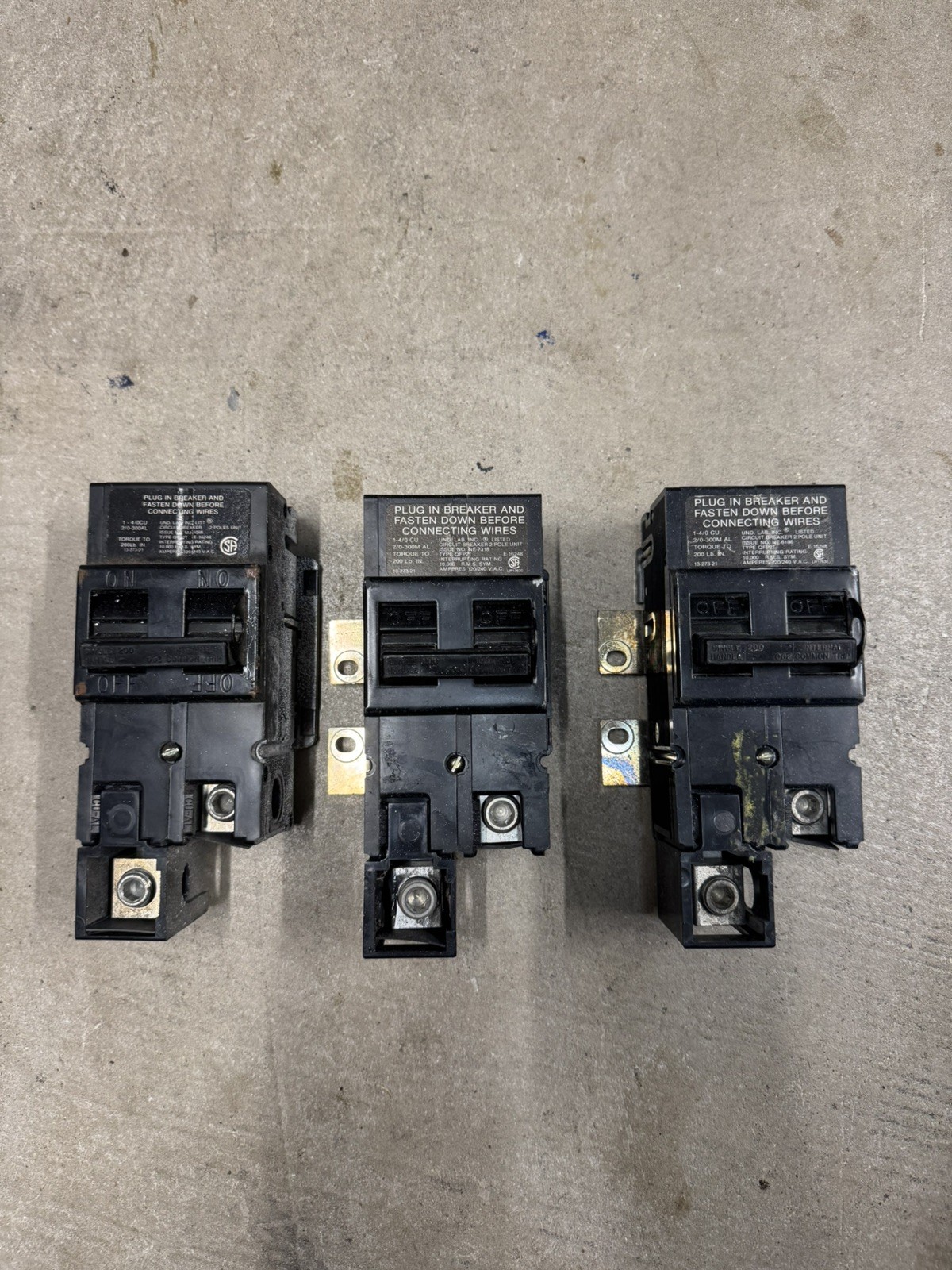 Challenger QFP2T Main Breaker 200 Amps Zinsco Slyvania