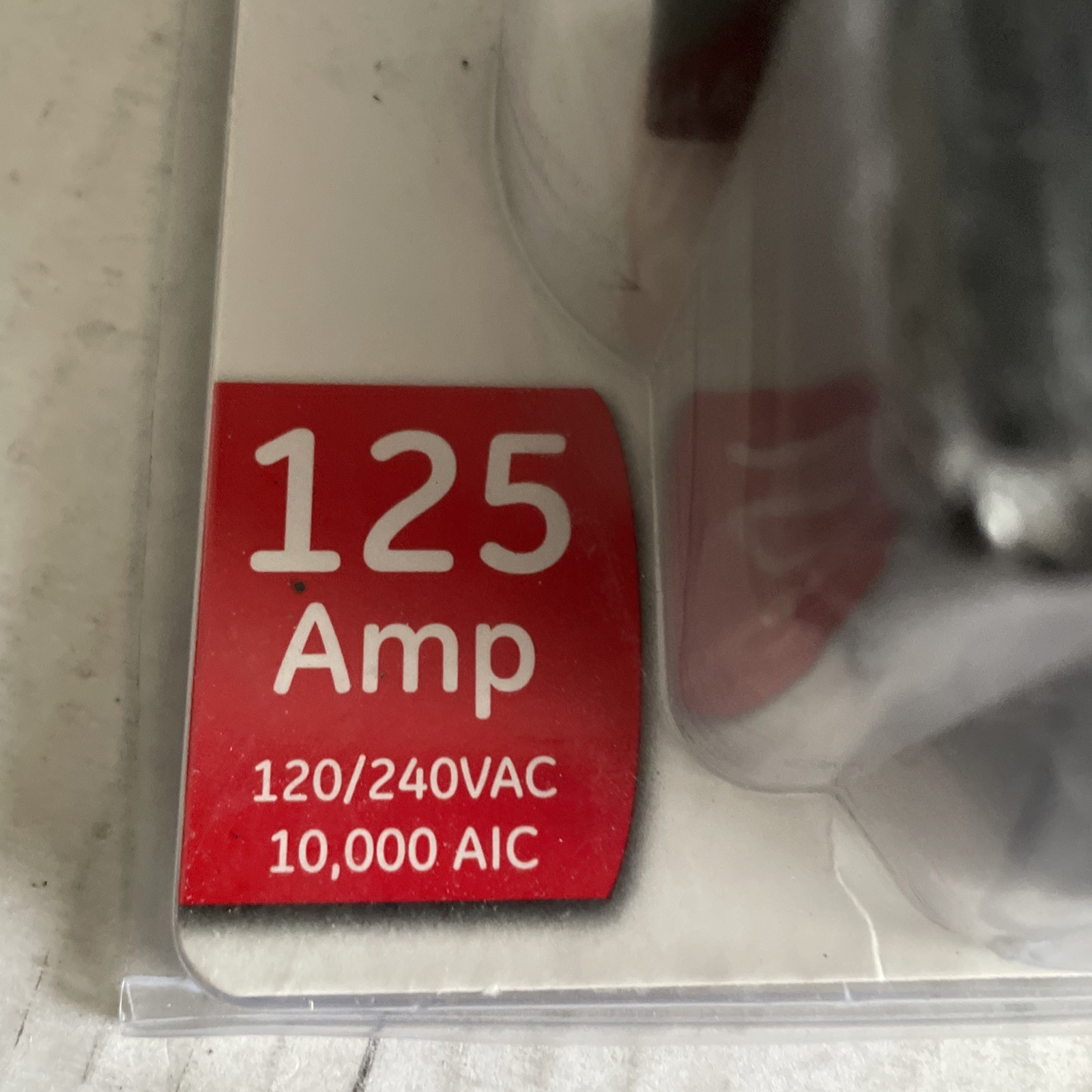 GE THQL21125P 125 Amp 2 inch Double Pole Circuit Breaker NEW SEALED