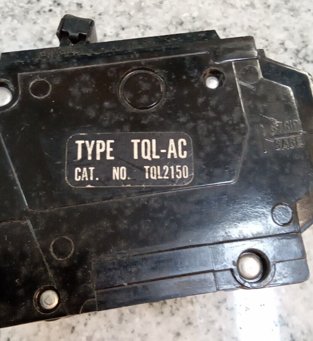 GE /BREAKER/TQL2150/ 50-Amp/ 2-Pole / 120/240VA/ Type TQL-AC /GROVE/USE(L177