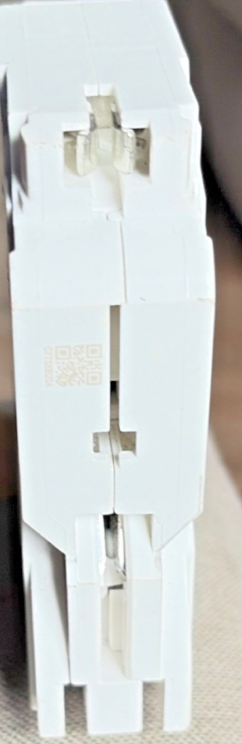 Leviton LB120-T 20A 1-Pole Circuit Breaker 120V HACR Rated Plug-In On/Off