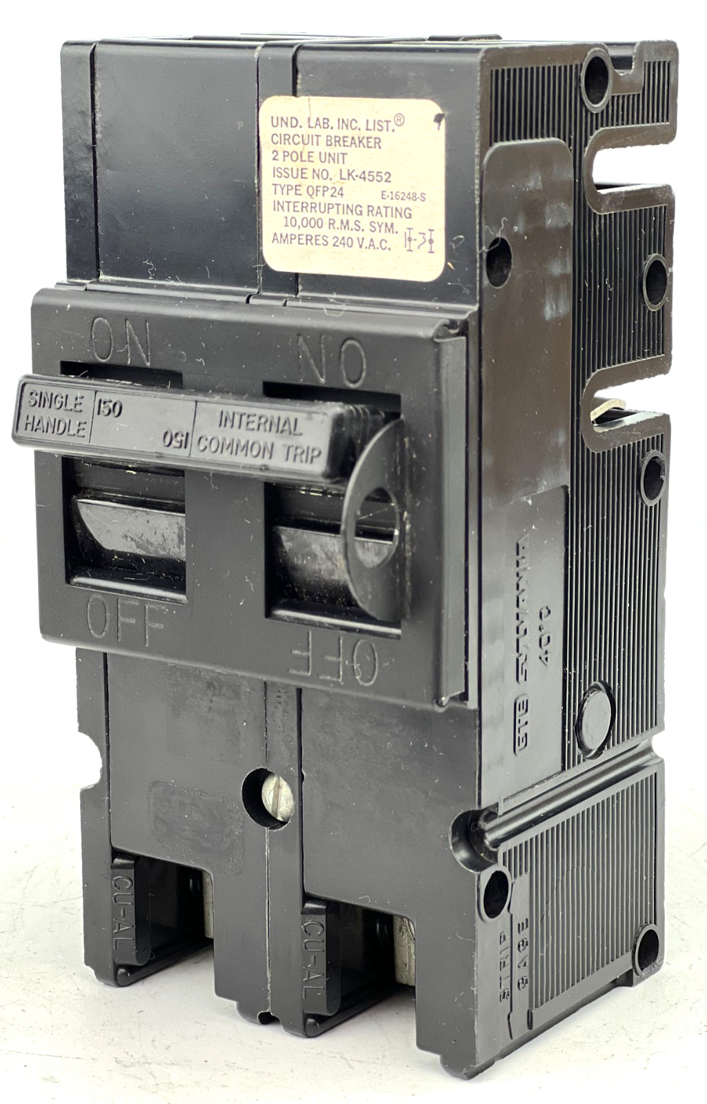 Zinsco 150 Amp 2 Pole Type QFP Circuit Breaker 150A QFP24 240V — Next Day Option