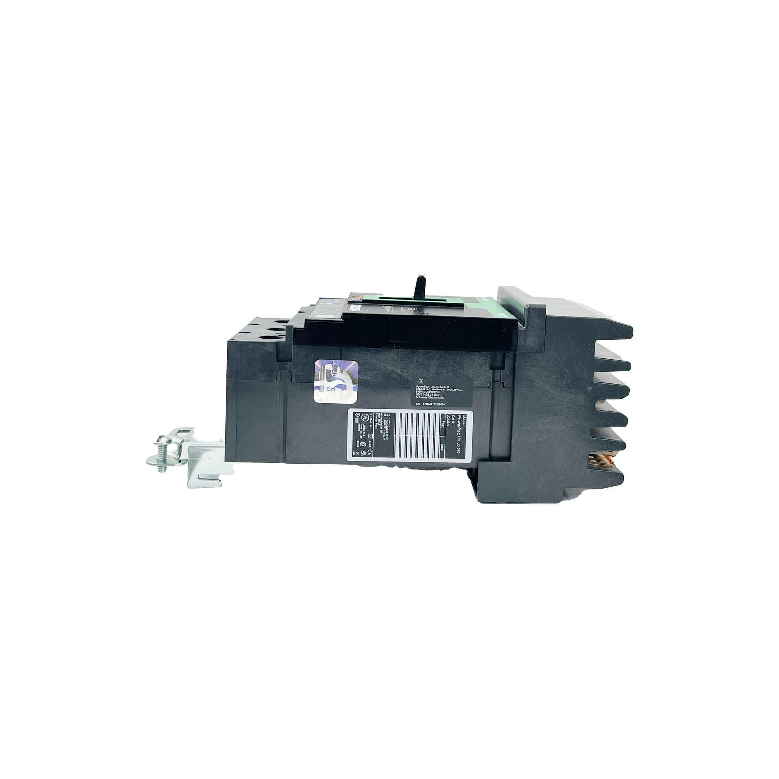 NEW – SQUARE D – JDA36225 – CIRCUIT BREAKER – PowerPacT J, 225A, 3 pole, 600VAC