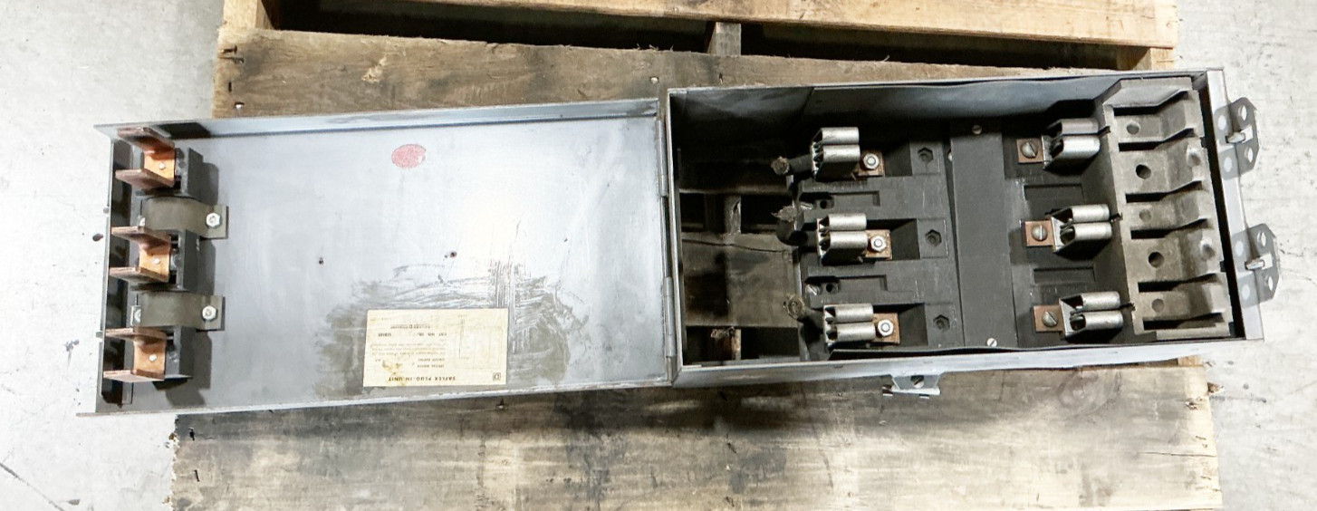 Square D SD9344 Fusible Bus Plug 200A 575AC HP 50 3PH 3W