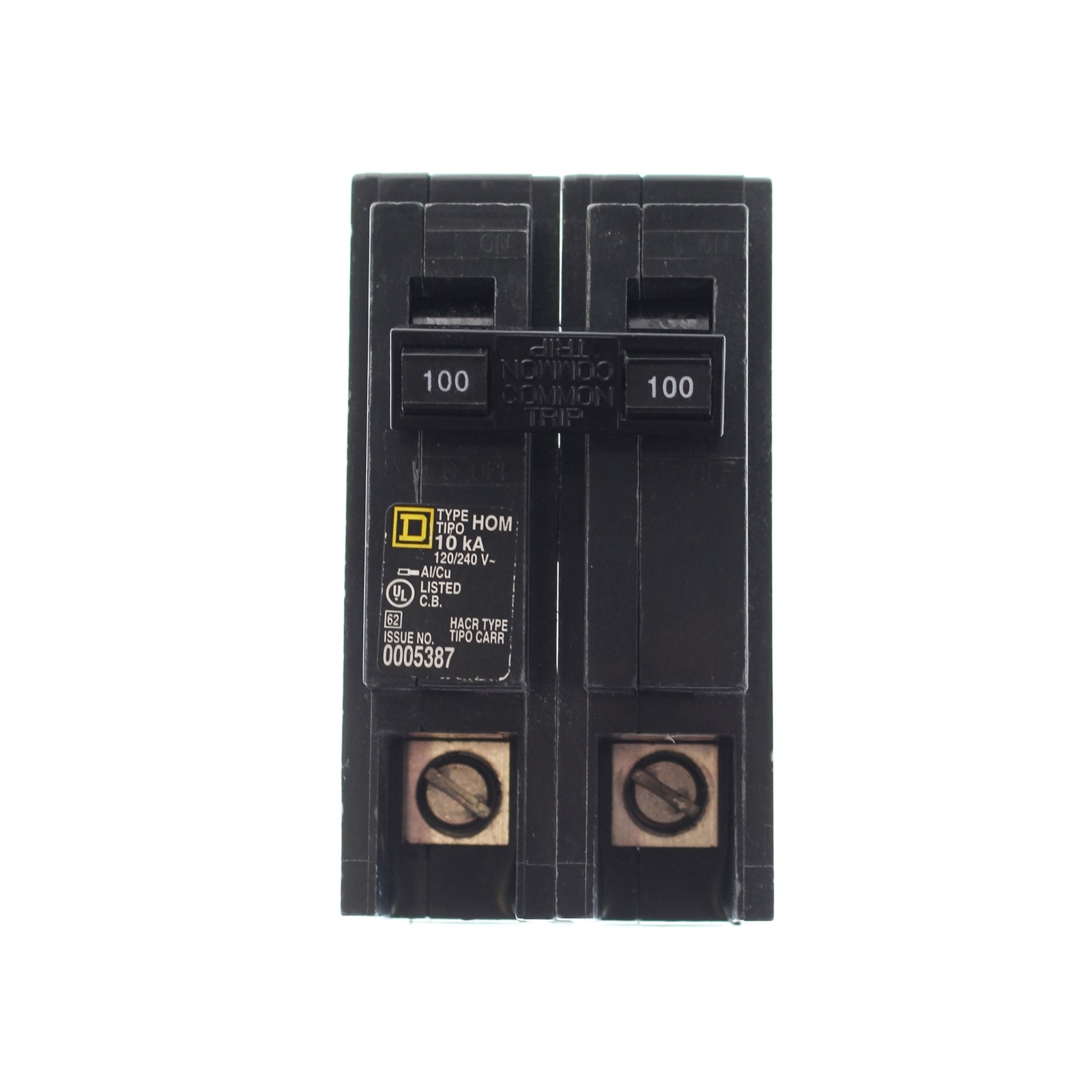 Square D Hom2100 2P-120/240V-100A Cb