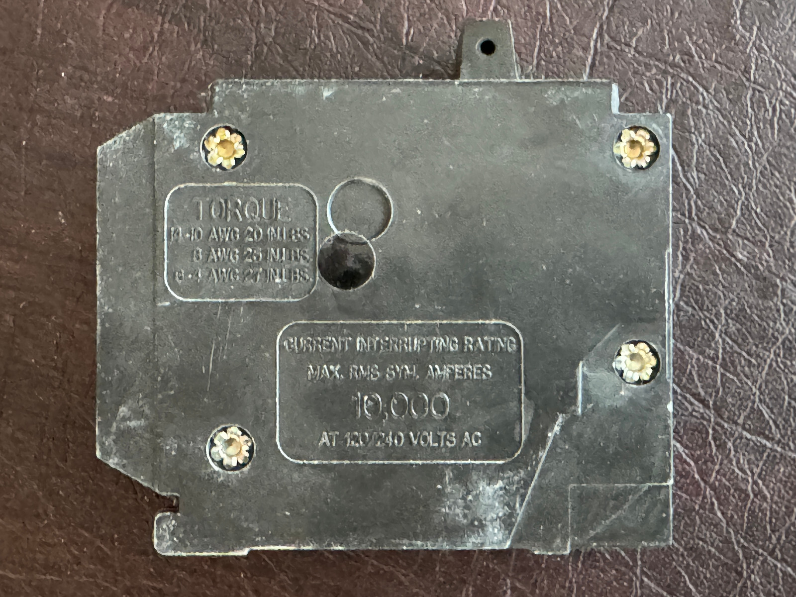 NEW Eaton BR1520 BR Circuit Breaker 20A / 15A Plug-on 1-Pole Cutler Hammer