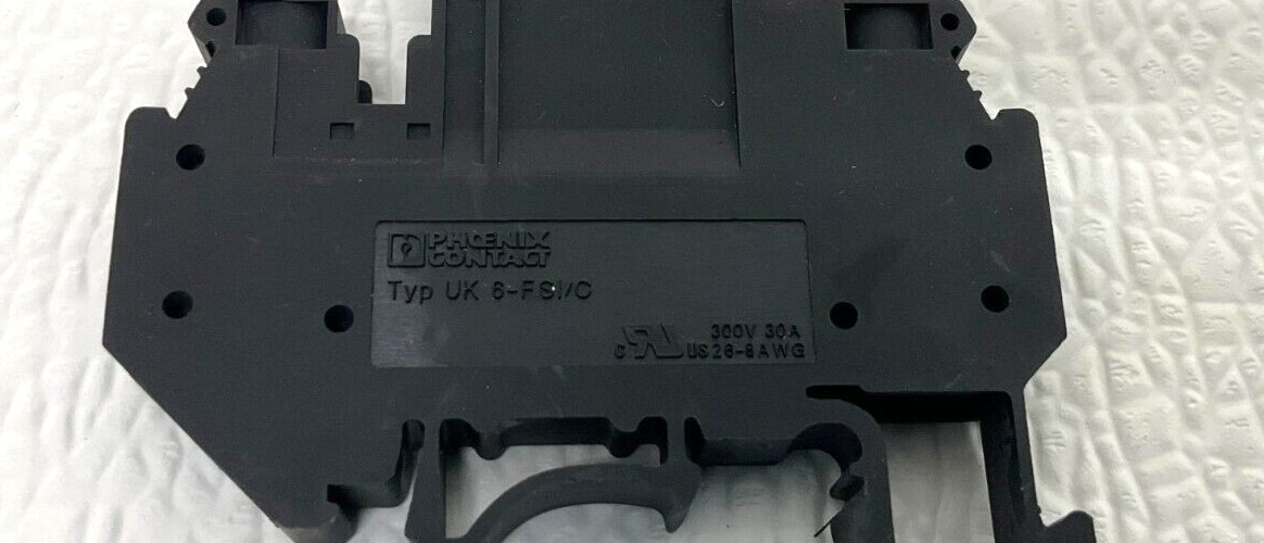 Phoenix Contact UK 6-FSI/C Terminal Block w/ TCP 0,5 A Circuit Breaker (TSC)