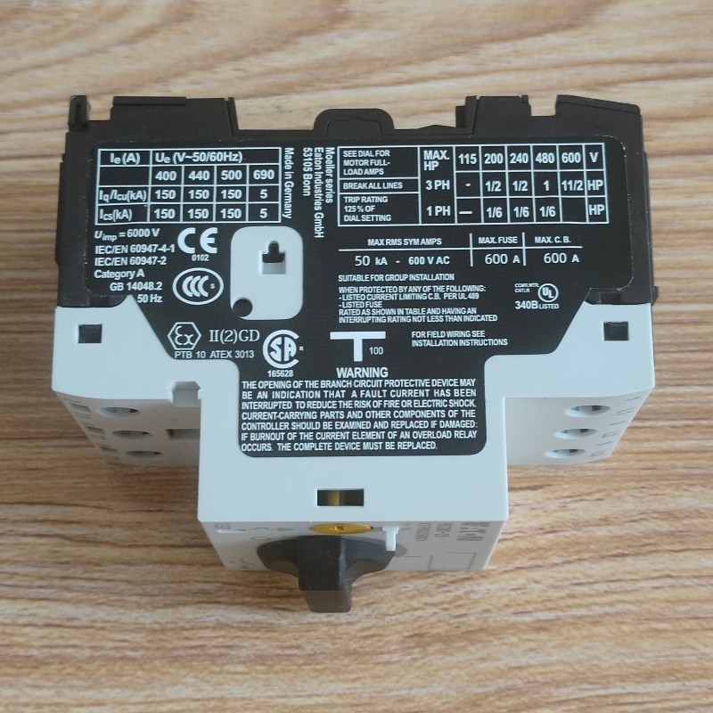 2PCS Motor Protective Circuit Breaker For Eaton Moeller PKZM0-25 XTPR025BC1NL