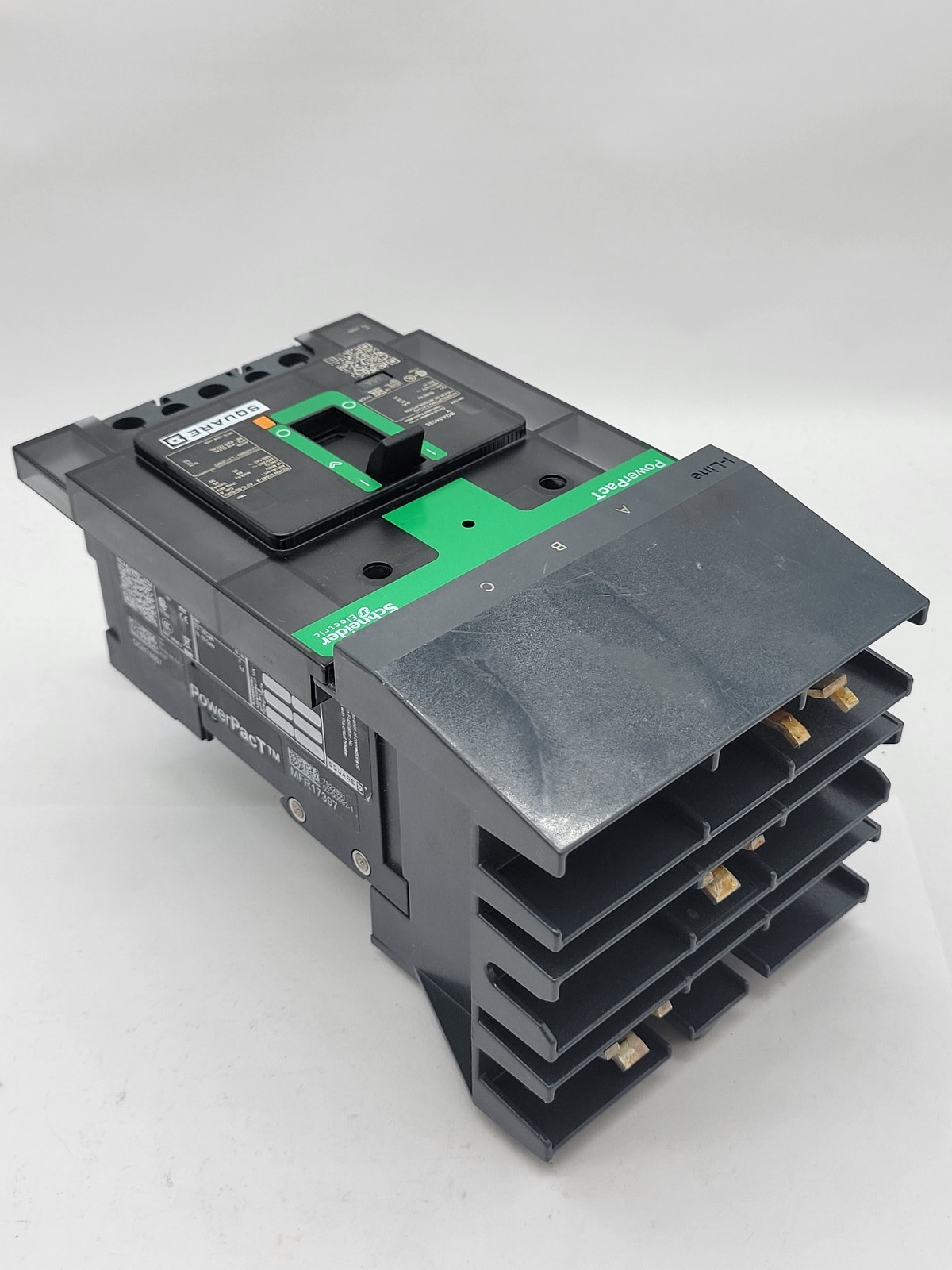 Square D BGA34035Y PowerPact I-Line Circuit Breaker 35A 3P 3PH 480V BG35