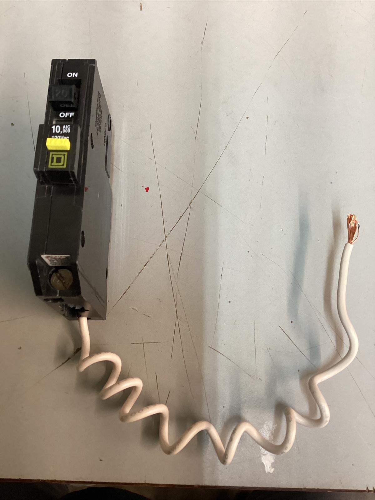 Square D HOM120GFI 20 Amp Circuit Breaker