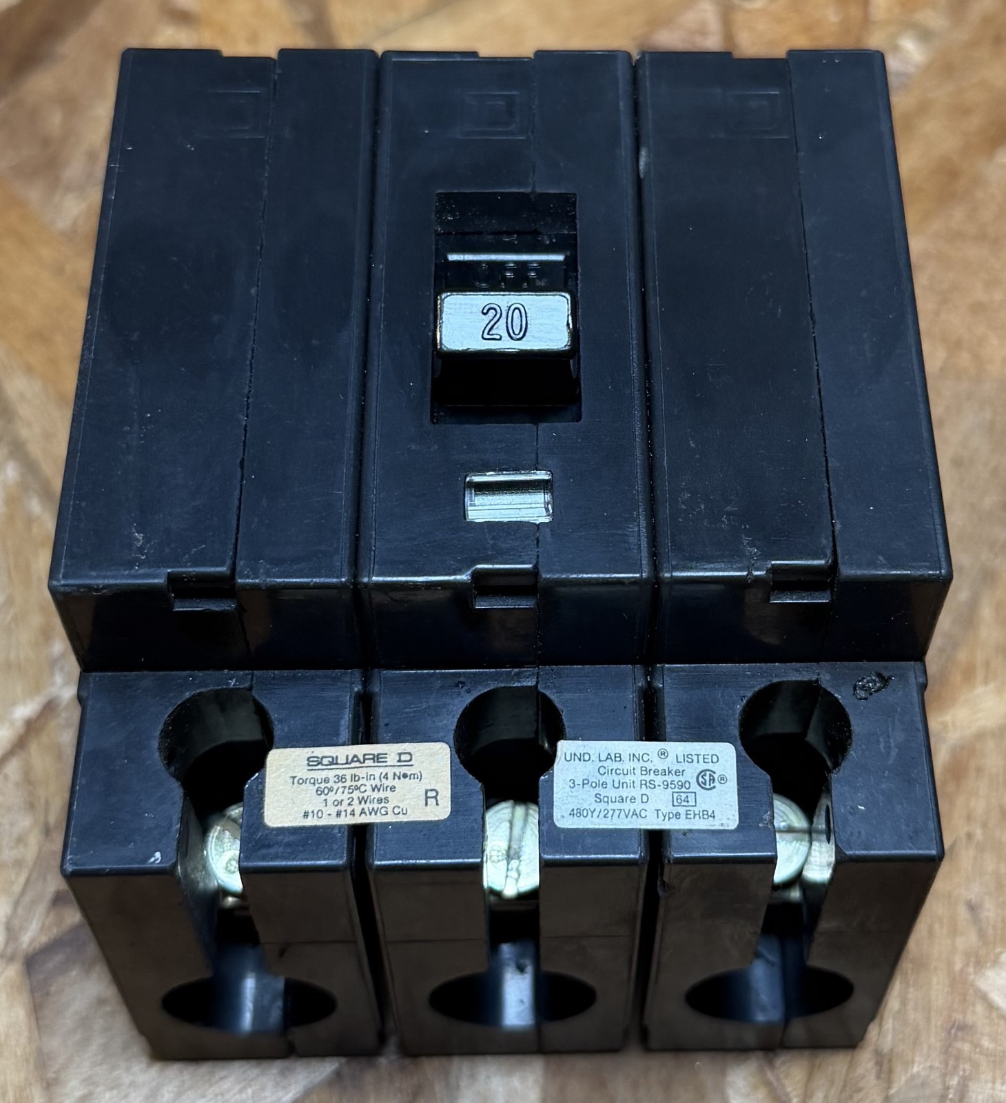 Square D EHB34020 Circuit Breaker