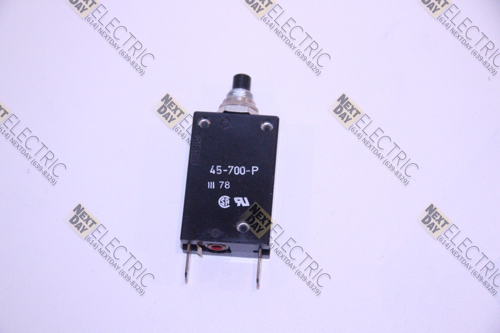 ETA, 45-700-P, Circuit Breaker Push Reset 2 Amp Switch 2a
