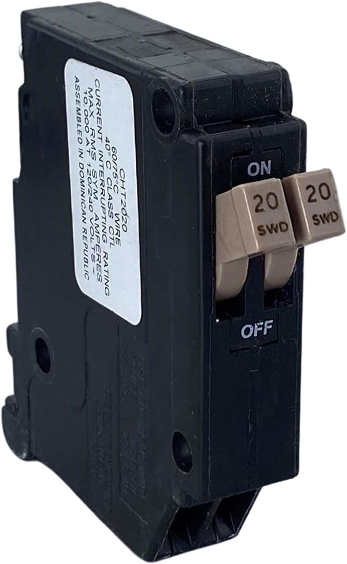 CH 2-20 AMP 1-Pole Tandem Circuit Breaker