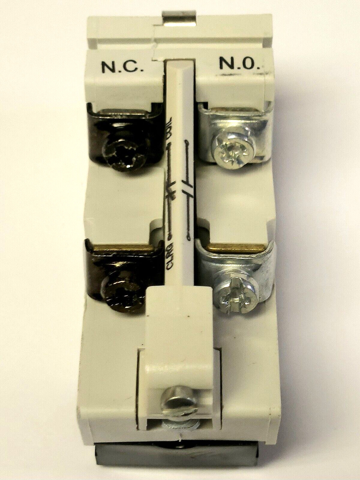 EATON CUTLER HAMMER J1C 2 NO 2 NC A200 V200 Auxiliary Contact Coil Clearing