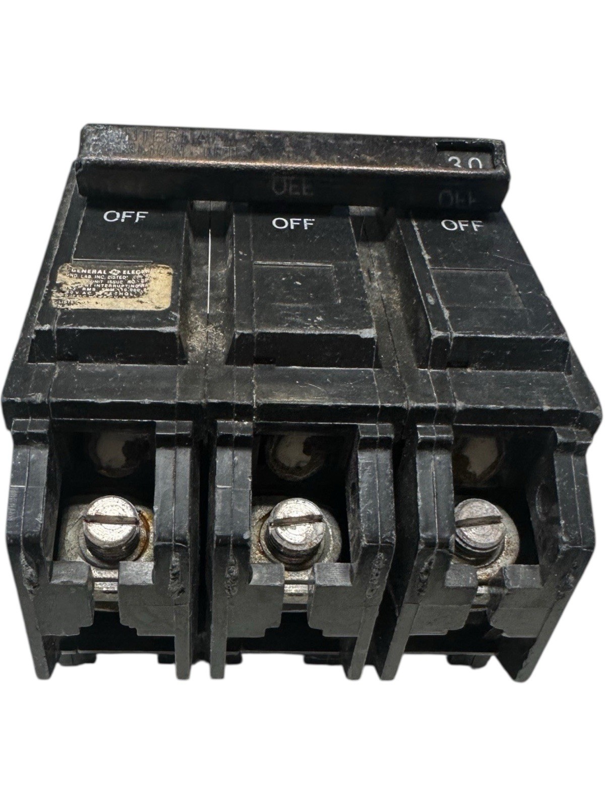 General Electric THQL330 3-Pole 30A Circuit Breaker **SALE**