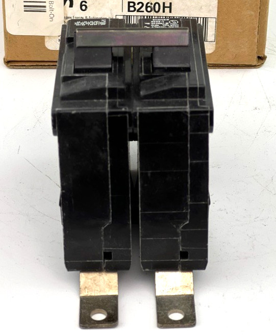 Siemens B260H 60 Amp 2 Pole Circuit Breaker Type BLH 240V Bolt On — NEW (1pc)
