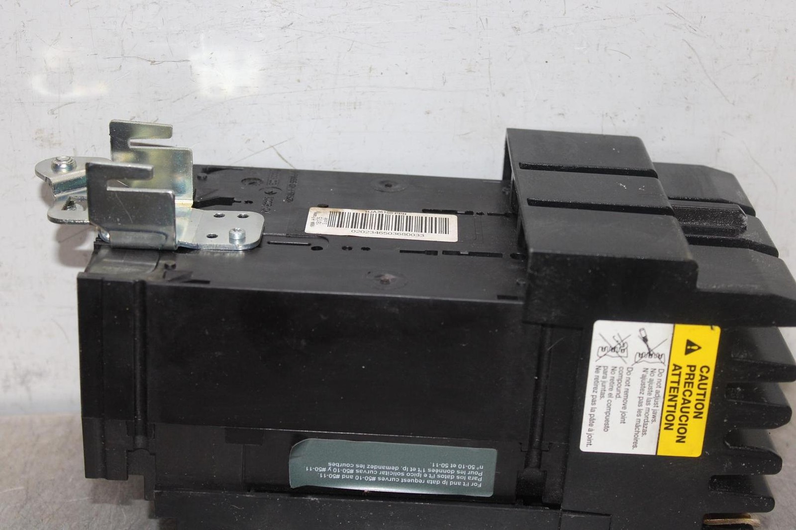 SQUARE D POWERPACT I-LINE CIRCUIT BREAKER HJA36100 100 AMP 600 VAC 3-POLE