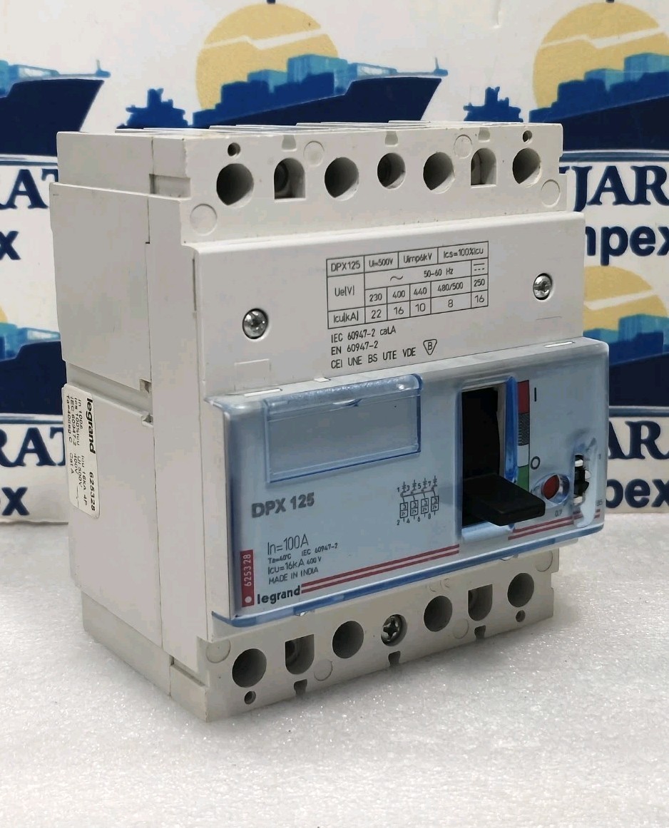 LEGRAND DPX125 100Amp 4-Pole 16kA CIRCUIT BREAKER MADE INDIA TESTED SHIPPING FRE