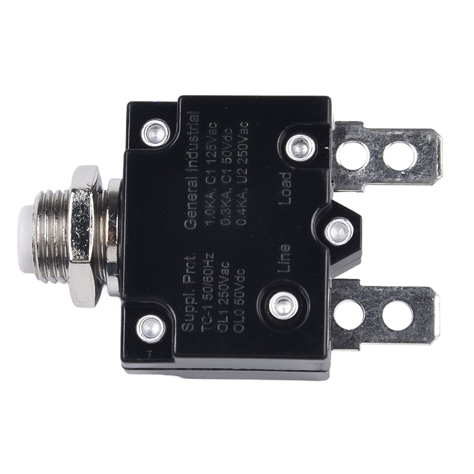 5A/10A/15A/20A/30AMP Resettable Circuit Breaker Panel Overload Protection Switch