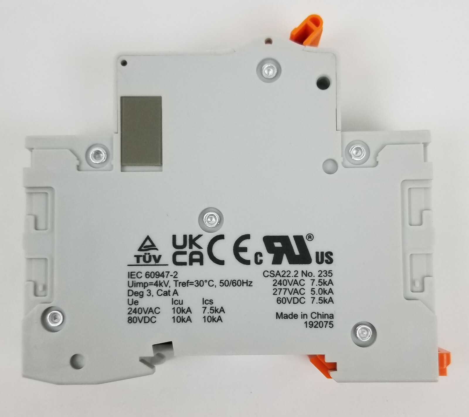 Phoenix Contact 1019979 TMC71C08A Circuit Breaker Thermomagnetic 8A 277Vac NEW