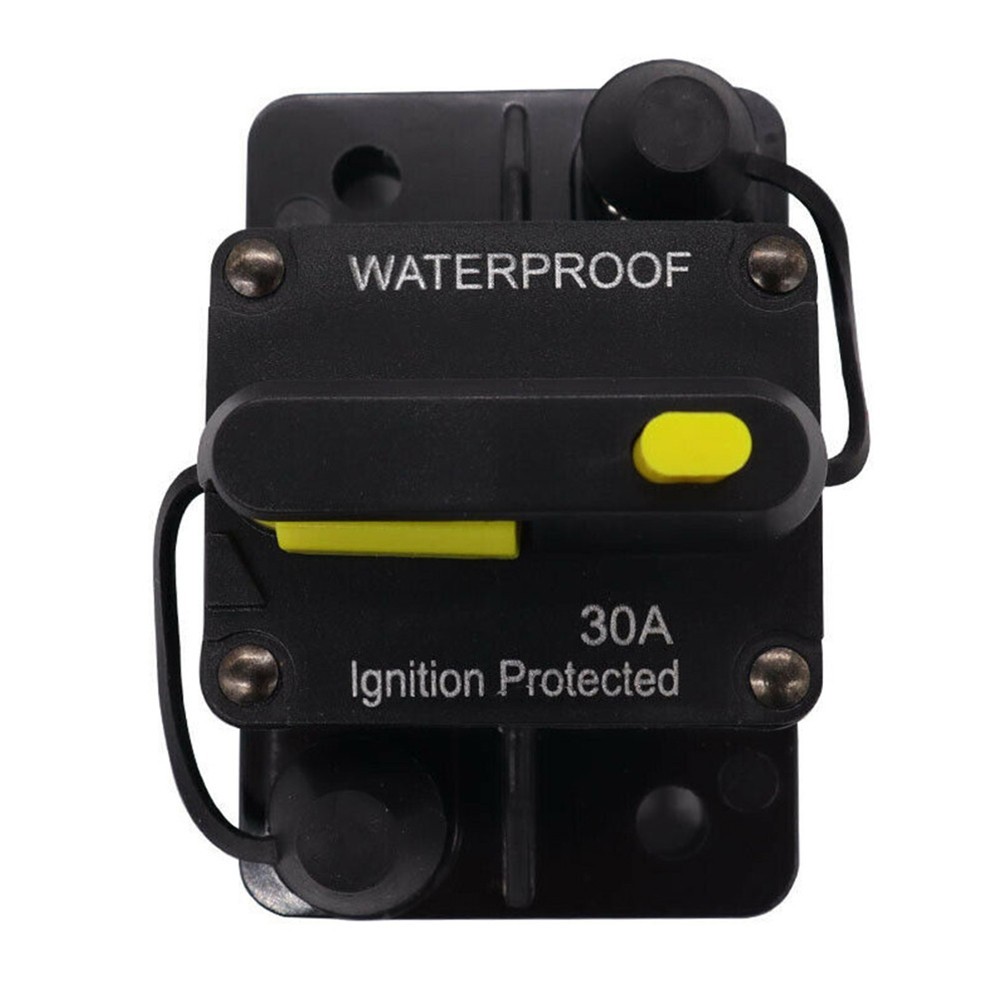 Car Circuit Breaker Fuse-Reset 12V-48V DC Car Boat Auto Waterproof 30-300 Amp