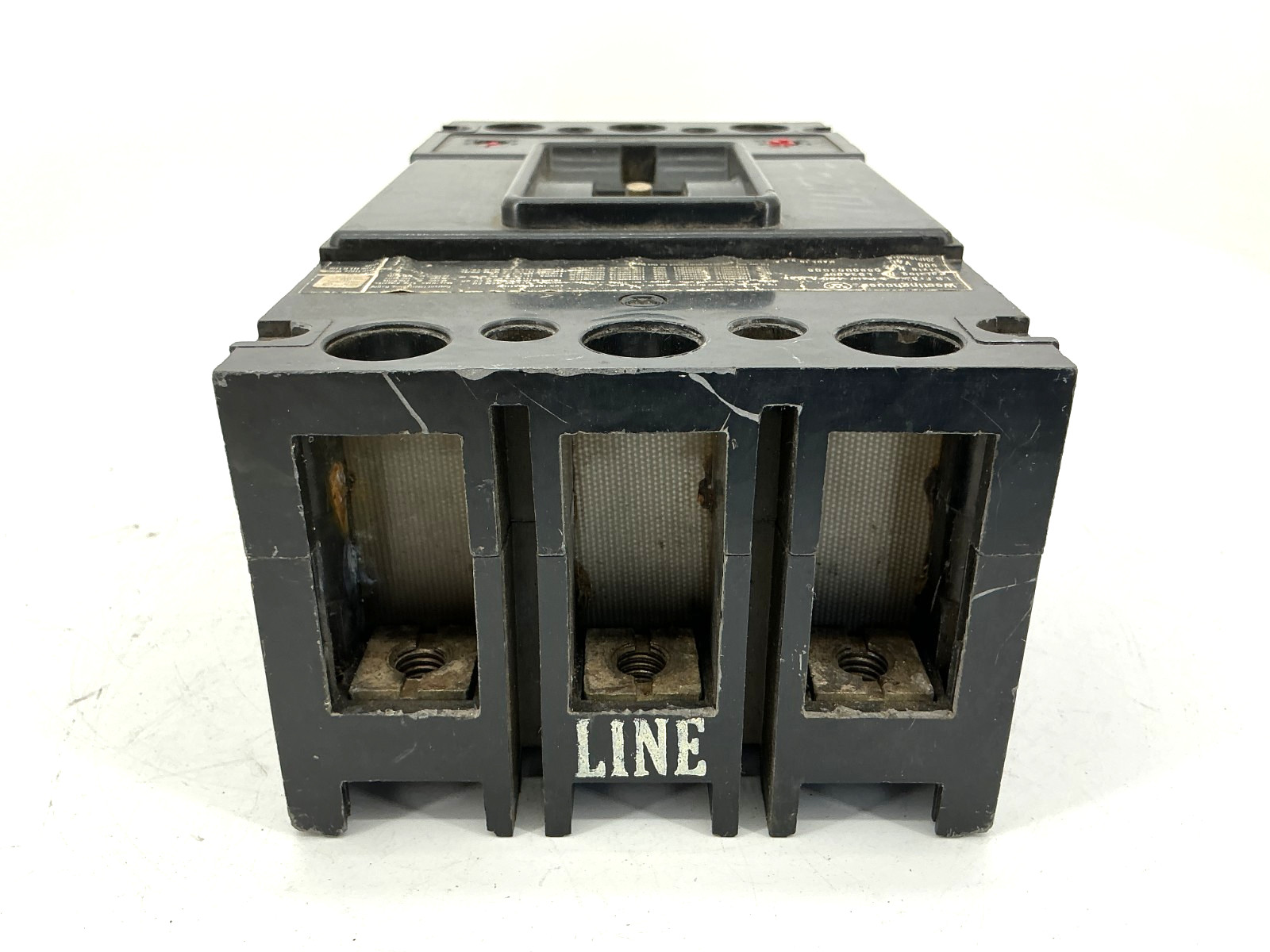 Westinghouse LB3400F Circuit Breaker 3P 300A 600VAC MISSING SWITCH