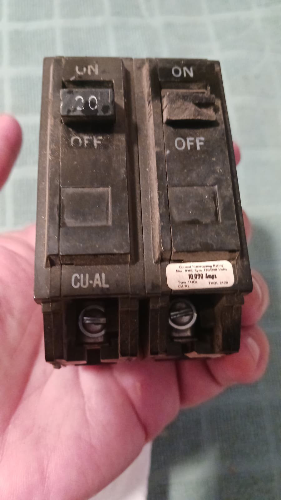37 Assorted Older Circuit Breakers ~ Zinsco, Crouse Hinds, ITE, Slab Lok