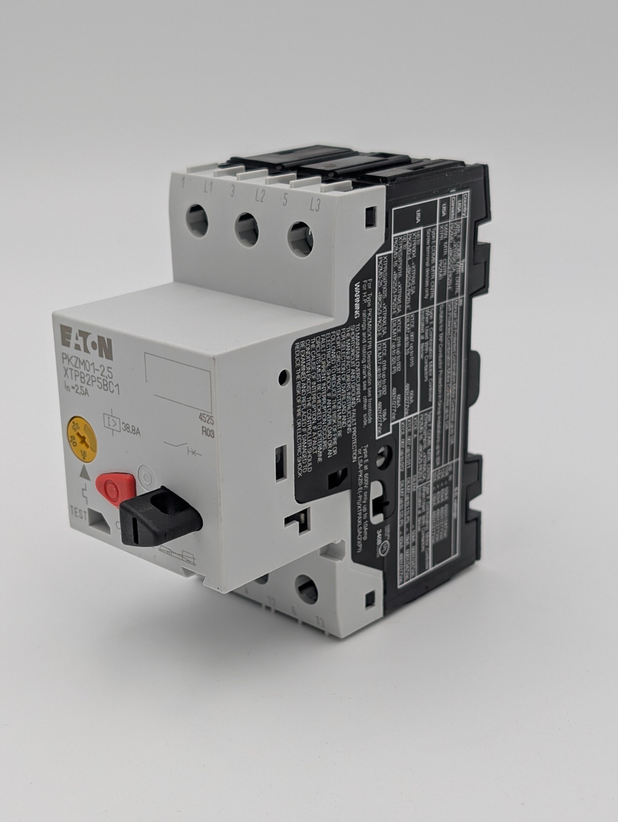 EATON Thermal Magnetic Circuit Breaker Motor Protect PKZM01-2.5 US in Stock New