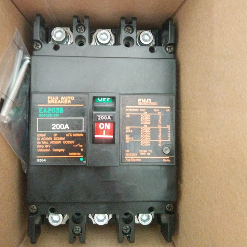 EA203B 200A 3P For Fuji Automation Auto Circuit Breaker