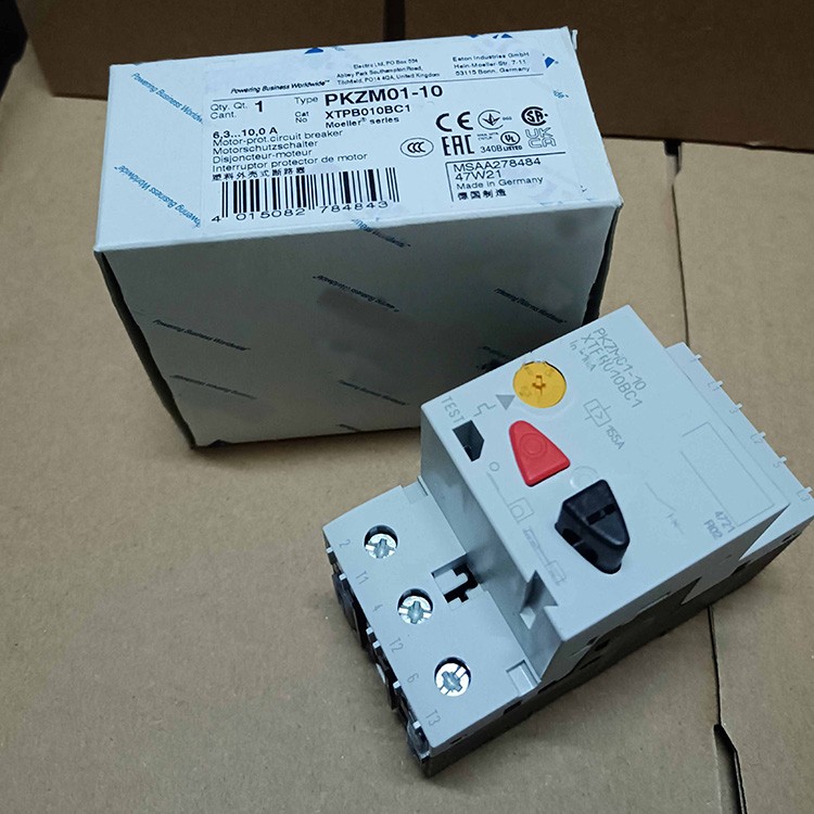 1PCS NEW FIT FOR PKZM01-10 XTPB010BC1 6.3-10A Circuit Breaker
