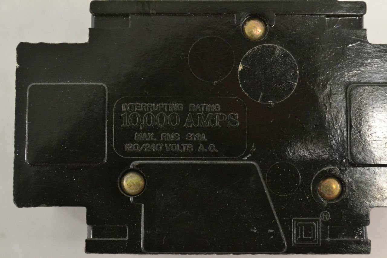 SQUARE D BY SCHNEIDER ELECTRIC QOU220 CIRCUIT BREAKER, THERMAL MAG, 2P, 20A