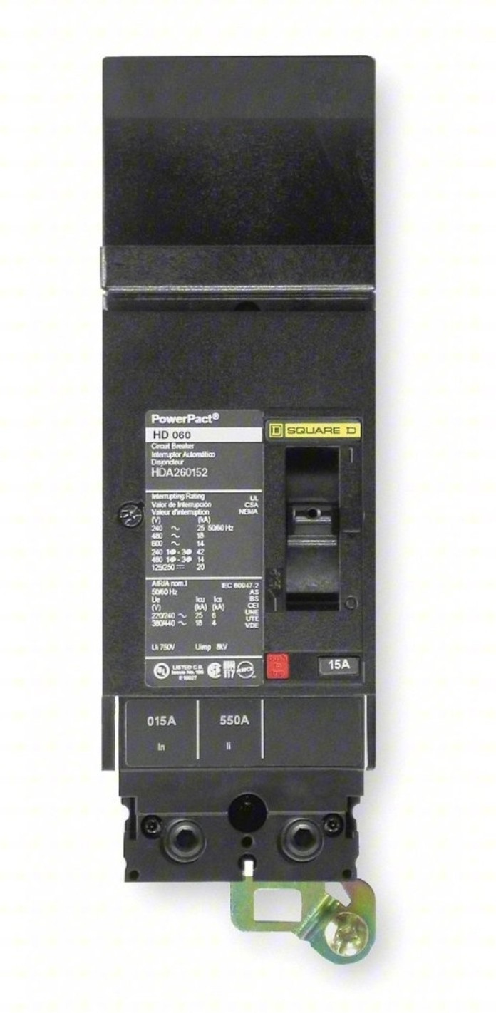 JGA262001 Square D PowerPact type JGA 2P A & B phase connection 1PH 200A JG250
