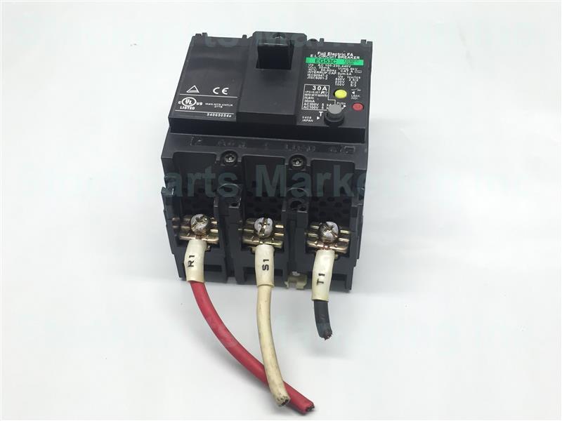 Fuji Electric FA EG53C EB3BEC-030B E.L. Circuit Breaker 30A 30 Days Warranty