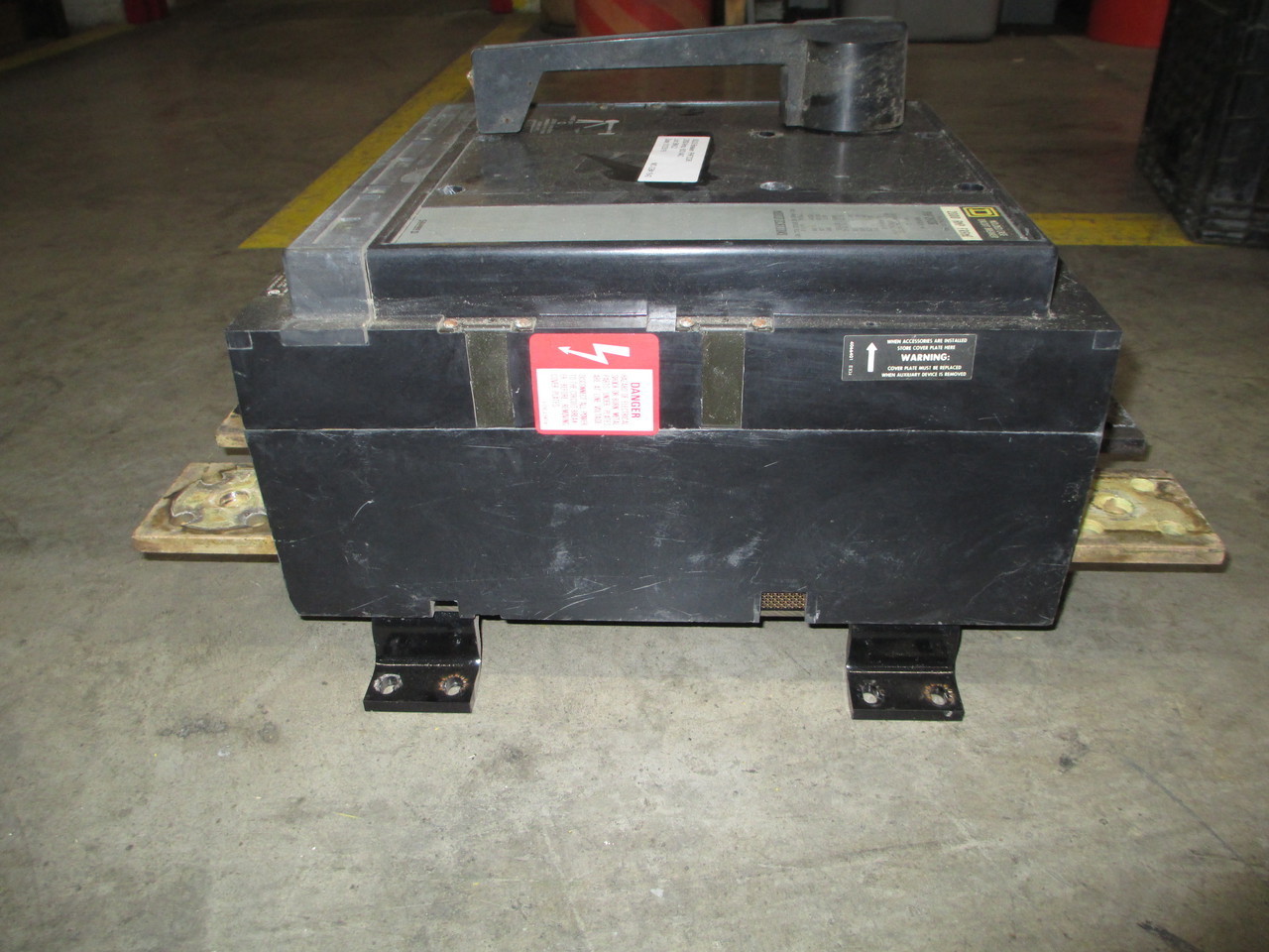 Sq D PHF2036 2000A Frame 800A Rated 3P 600V Circuit Breaker MO/FM Used E-Ok