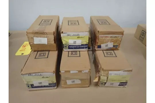 Lot of 9 Square D FAL24080 Circuit Breakers 80A 2 Pole 480V Schneider Electric F