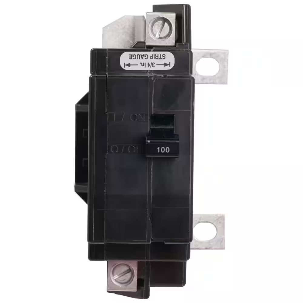 QO 100 Amp 22K AIR QOM1 Frame Size Main Breaker for QO or Homeline 125 or 100 Am
