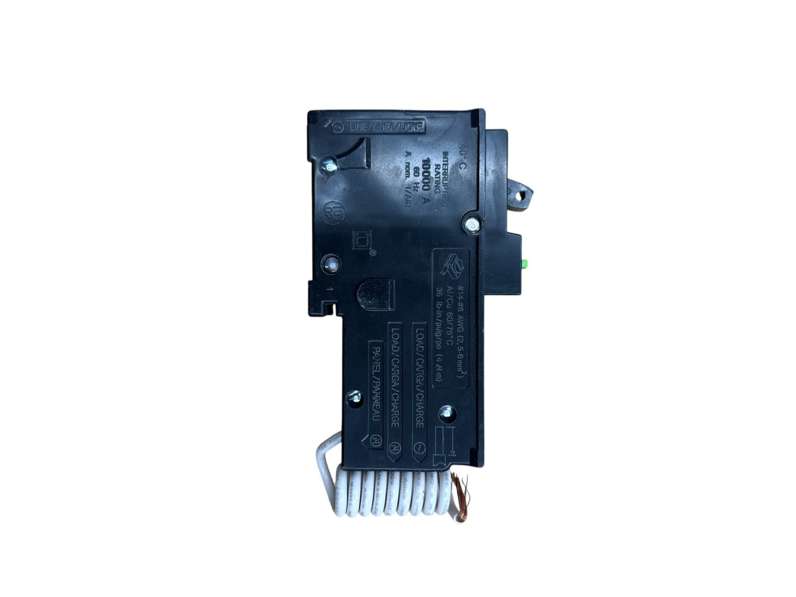 Square D Homeline HOM115AFI 15A 1-Pole Arc Fault AFCI Pigtail Breaker