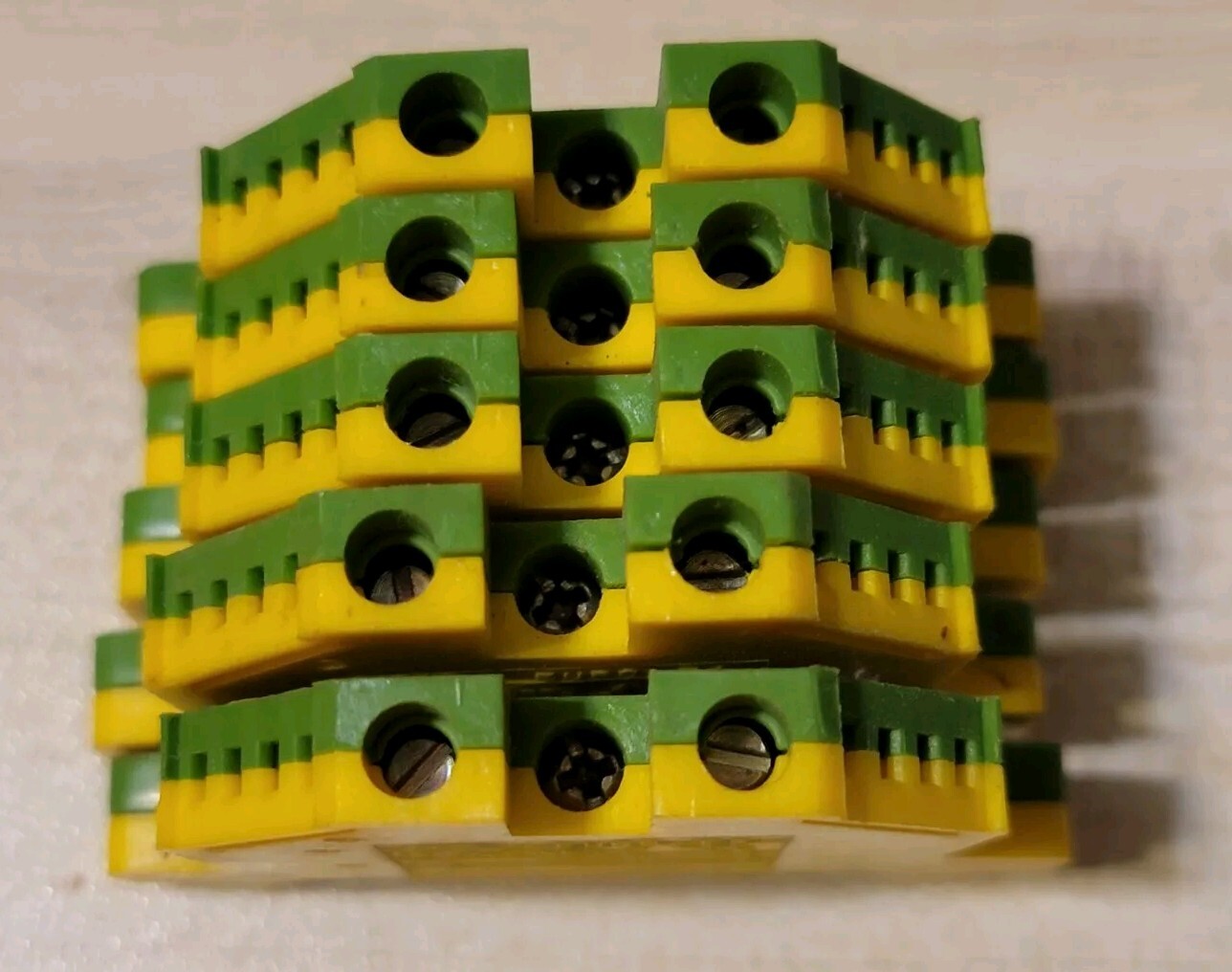 Lot of 15 Mixed 5x Euro E4 2x Weidmuller Wpe 2.5 1x WDU 6 Ab 1492 Terminal Block