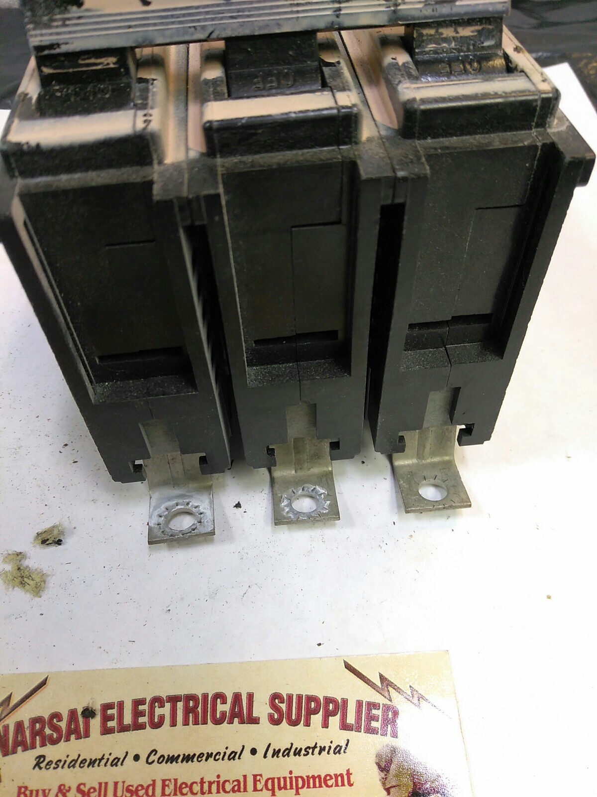 GTE Sylvania Type BQ 3 Pole 90Amp 240VA BOLT-ON GROVE Circuit Breaker(31C1