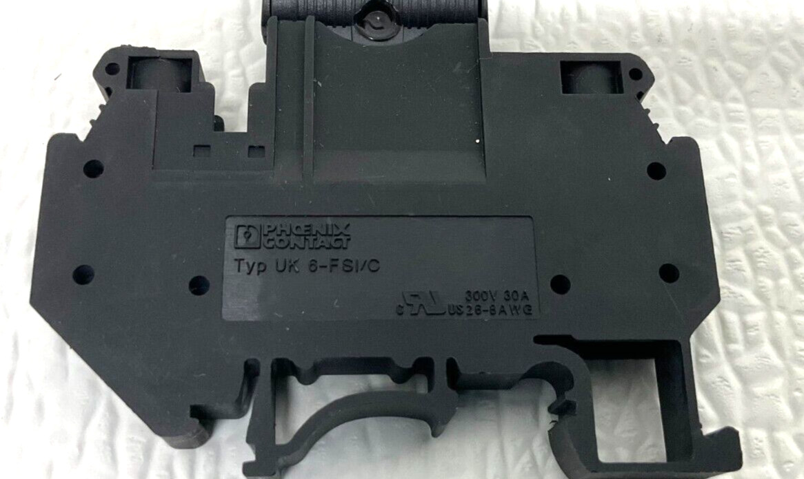 Phoenix Contact UK 6-FSI/C Terminal Block w/ TCP 2,0 A Circuit Breaker (TSC)