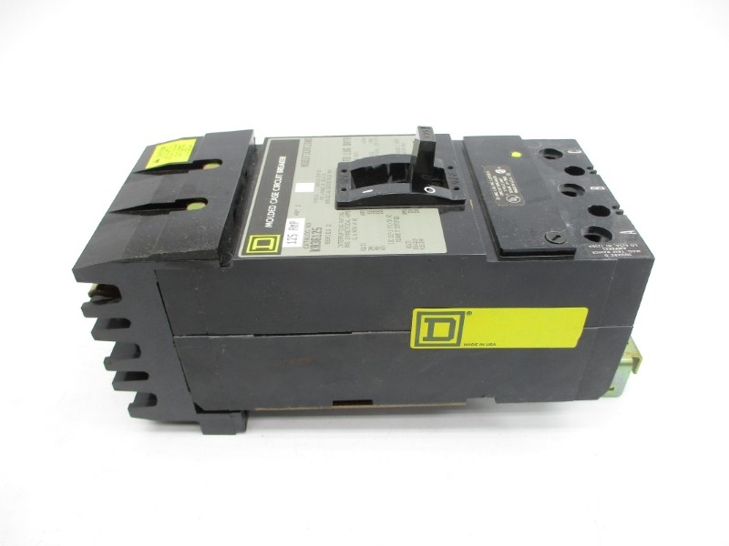 SQUARE D KA36125 SER. 2 600VAC 125A NSMP
